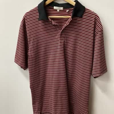 Calvin Klein Mens  Size M Short Sleeve T-shirt Striped J