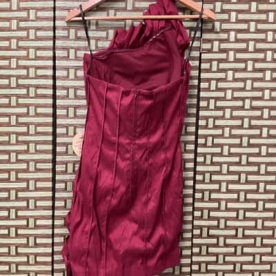 NWT Azzurielle Meeka Mini Dress Women’s Size 10 Cocktail Formal Strapless Designer 