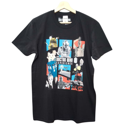 BBC Doctor WHO Experience Size M Black T-Shirt