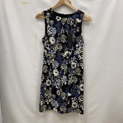 Tokito Women's Dress Size 8 Black  / Floral RRP$80
