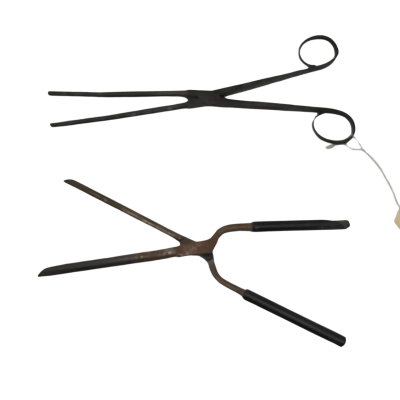 Vintage Hair Curling Thongs/Irons