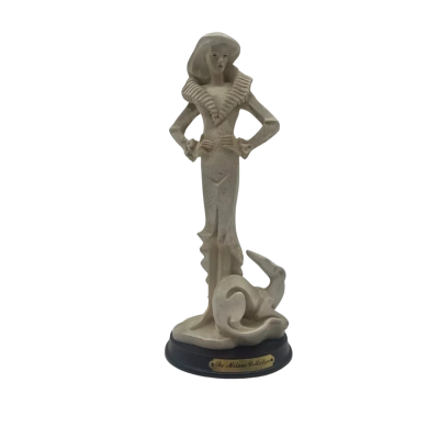 The Milano Collection Lady and Dog Figure