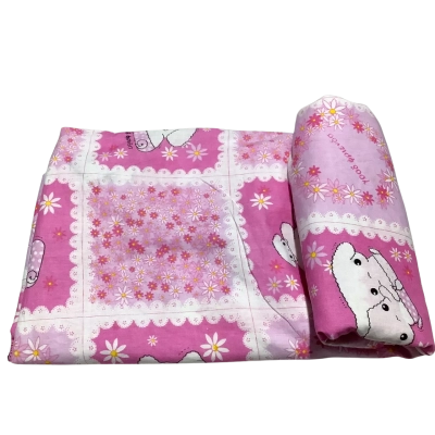 Pretty Cotton Fabric with Quirky Lambs 220 w x 224 cm    (FAB1)