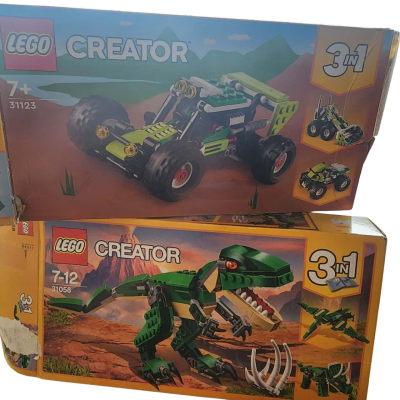 Lego 31058 and 31123 incomplete