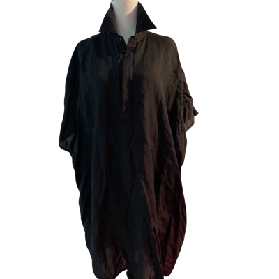 Bassike Womens  Size 1 Short Sleeve Shirt Black  