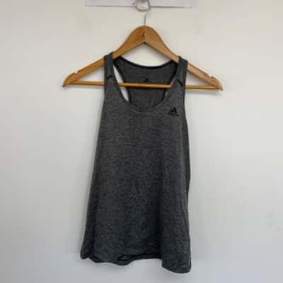 Adidas Grey Sport Tank Top  Size S