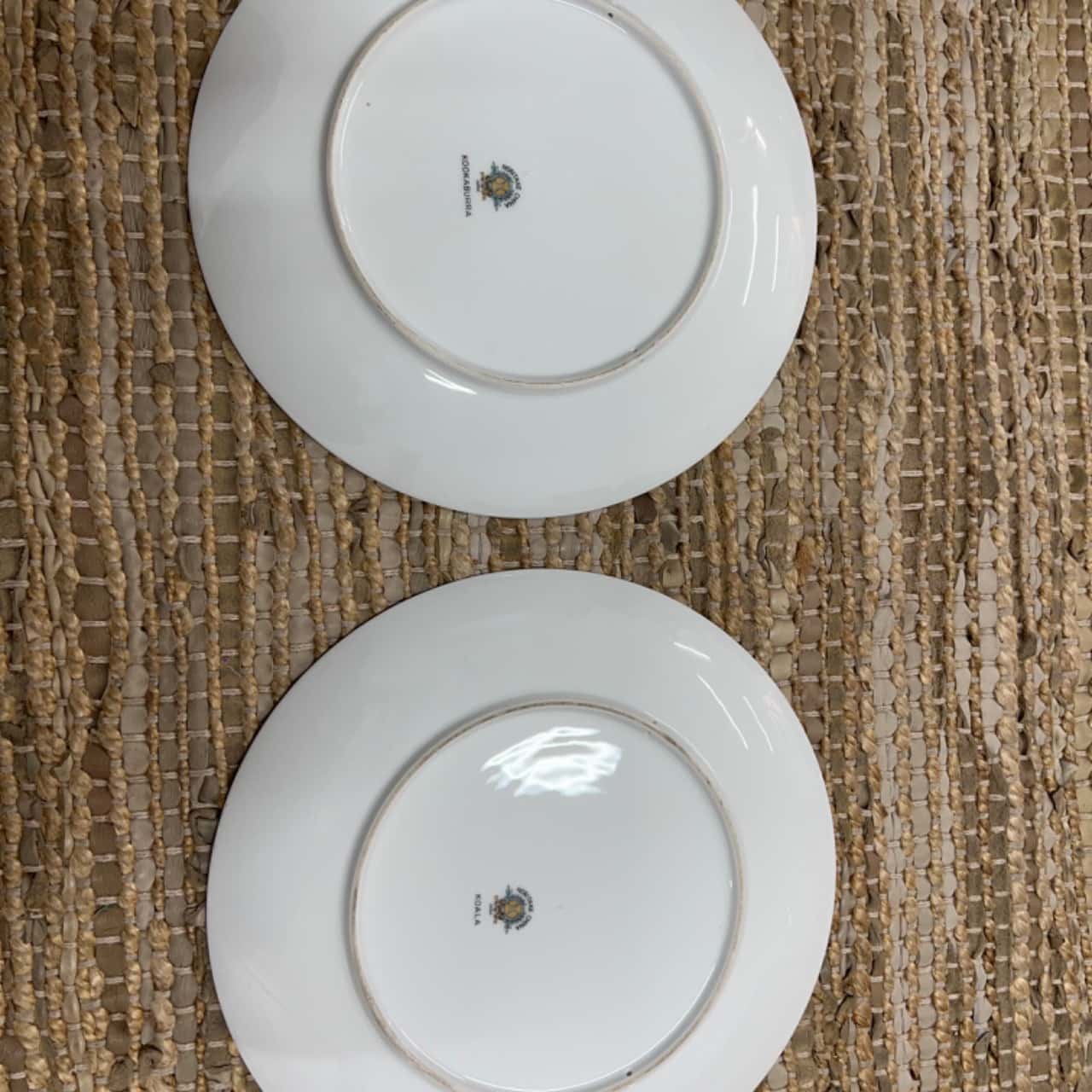 2 Noritake plates kookaburra & Koala(s)