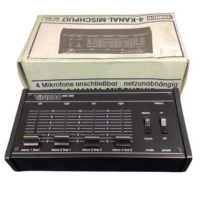 Vintage Vivanco MX 300 Audio Mixer