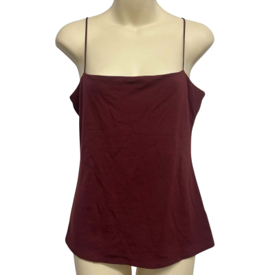 Witchery Womens Size S Maroon Singlet Top 