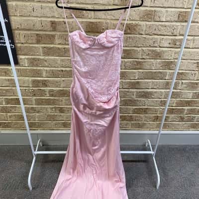 Pepper Mayo Romy Maxi Dress - Pink Womens  Size 8 