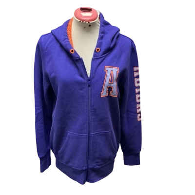 Adidas Womens  Size M Hoodie Blue / Orange 