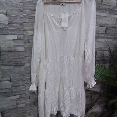  luna fox Womens  Size 16 Casual Dress White tahni dress
