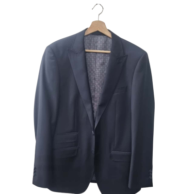 Oxford Men's Size L Pant Suit in Navy Blue 