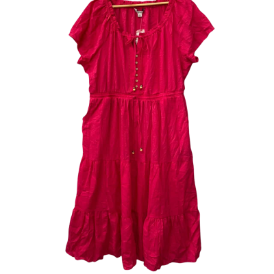 Rockmans Womens  Size 20 Casual Dress / Maxi Dress Pink  