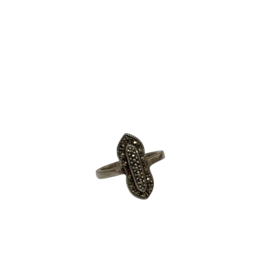  Womens Silver 925 Marcasite Ring 