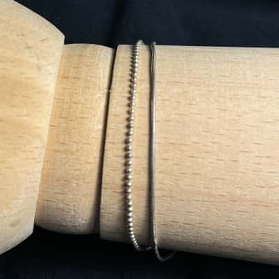 925 Italy Stamped Bracelet 