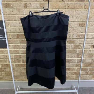 City Chic Womens black DRESS MISS SHADY Size XL 