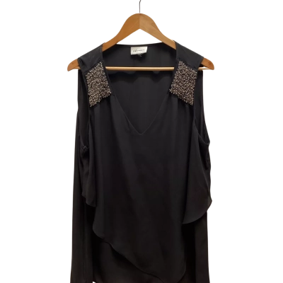 Autograph Womens Size 14 Black Top