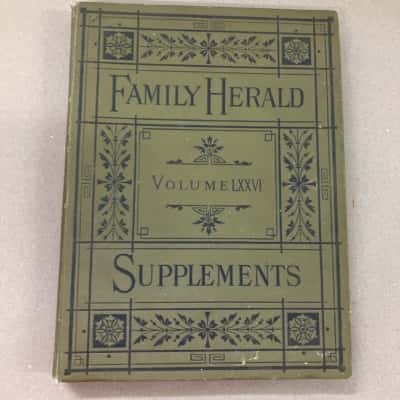 Vintage copy: The family Herald supplements, printed in London