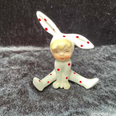 Vintage Geo.Z. Lefton Kitsch Figurine 
