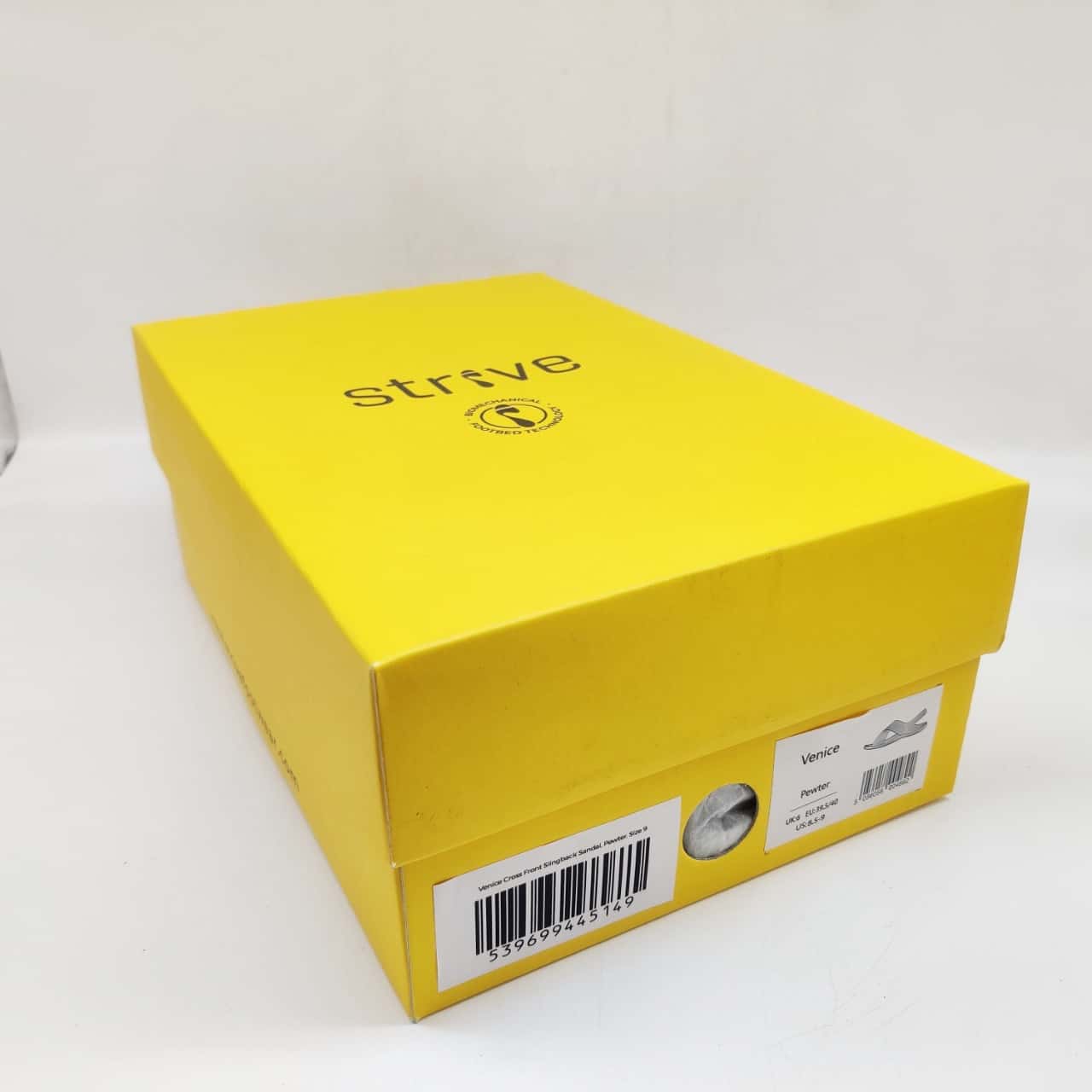 Strive Footwear Venice Cross Front Slingback Sandal Womens Size 39.5 40