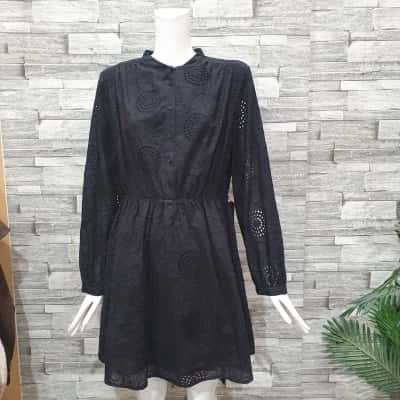 Forcast Womens cotton ties dress, Size 14