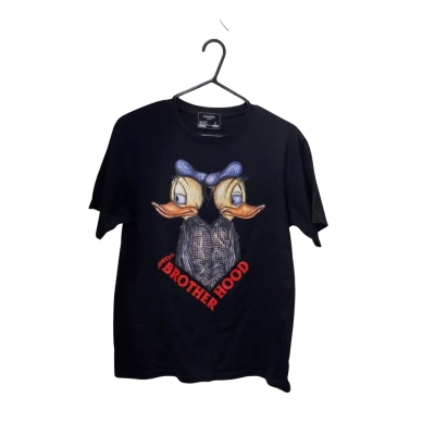 DOMREBEL Brotherhood Black Duck Shirt Size S