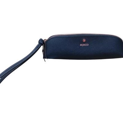 MIMCO Phenomenon Pencilcase in Black & Rose Gold