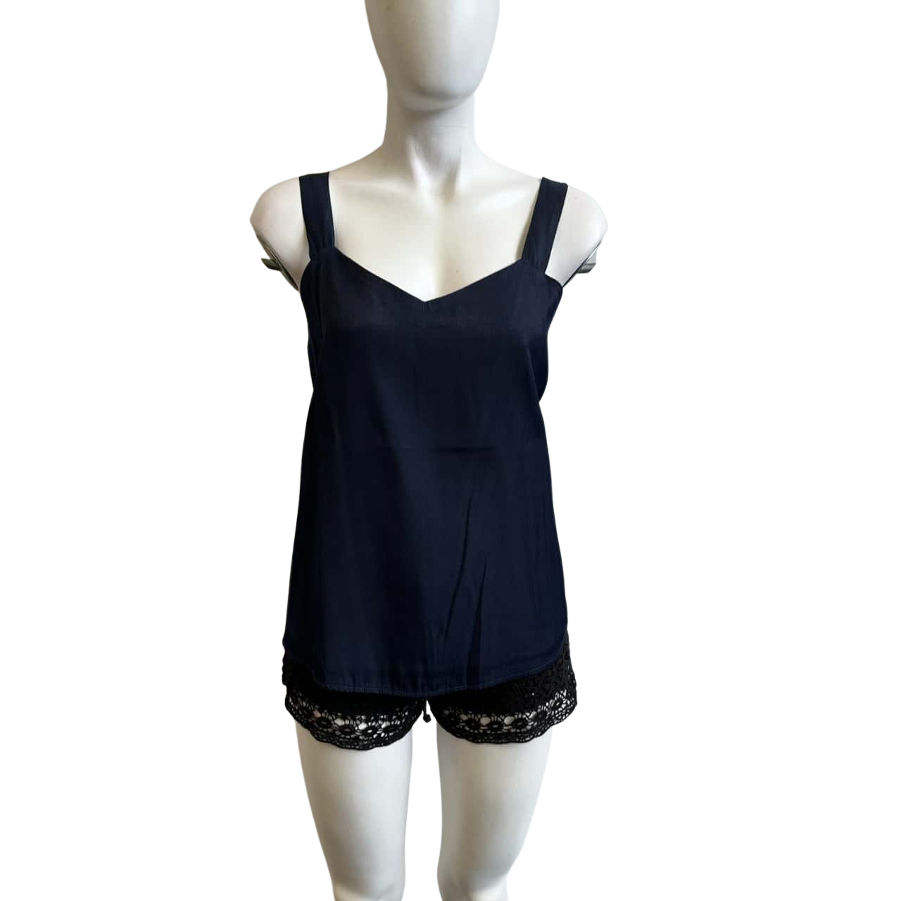 Valleygirl Women's Size 14 Singlet Navy Blue (s)