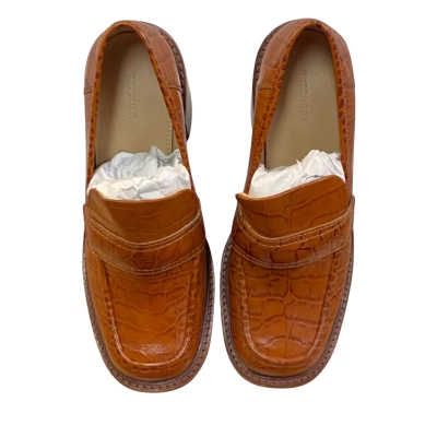 Witchery Womens  Size 39 Suede Loafers Brown RRP $179.95
