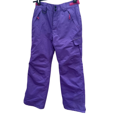 Crane Womens  Size 12 Purple Snow Pants 
