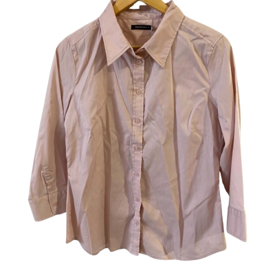 Brown Sugar Womens Size 14 Blouse Pink  
