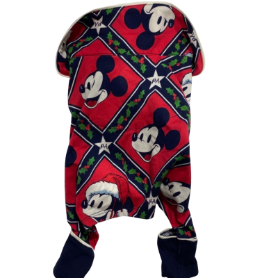 Disney x Peter Alexander It's A Mickey Mouse Christmas Dog Onesie XS (Chihuahua, Toy Poodle) - Brand New With Tags!