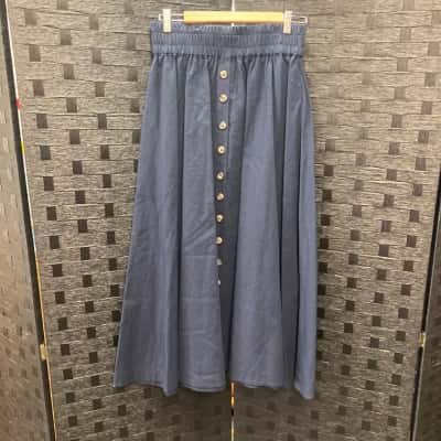 Seed Heritage Womens  Size 8 Navy Blue Skirt