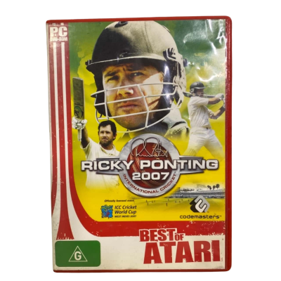 Ricky Ponting 2007 PC DVD- ROM