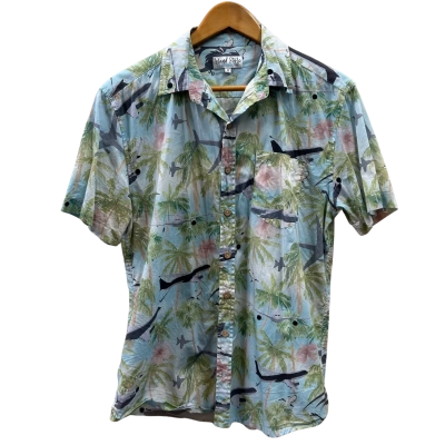 Mens Size M Blue Shirt 