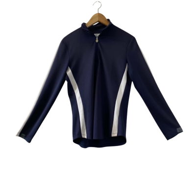Greg Norman Women's Quarter Zip Pullover Size Small Navy Blue (RRP $89)
