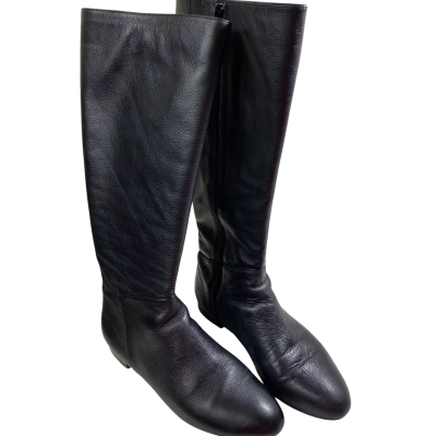  Womens Size 37 Leather High Knee Boots