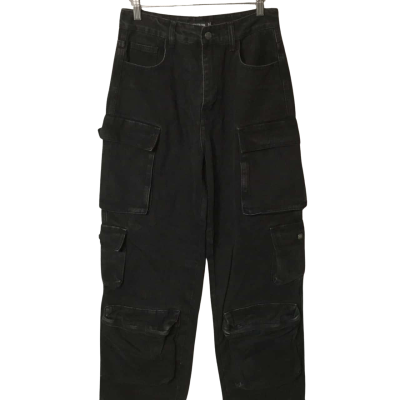 Women’s Size 8 Black Pretty Little Thing Wide Leg Jeans