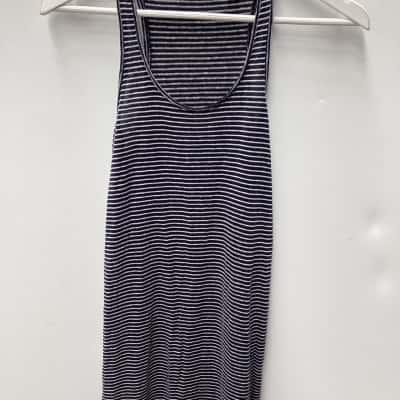 Country Road Womens  Size XS Bodycon Dress Blue / Pinstriped 