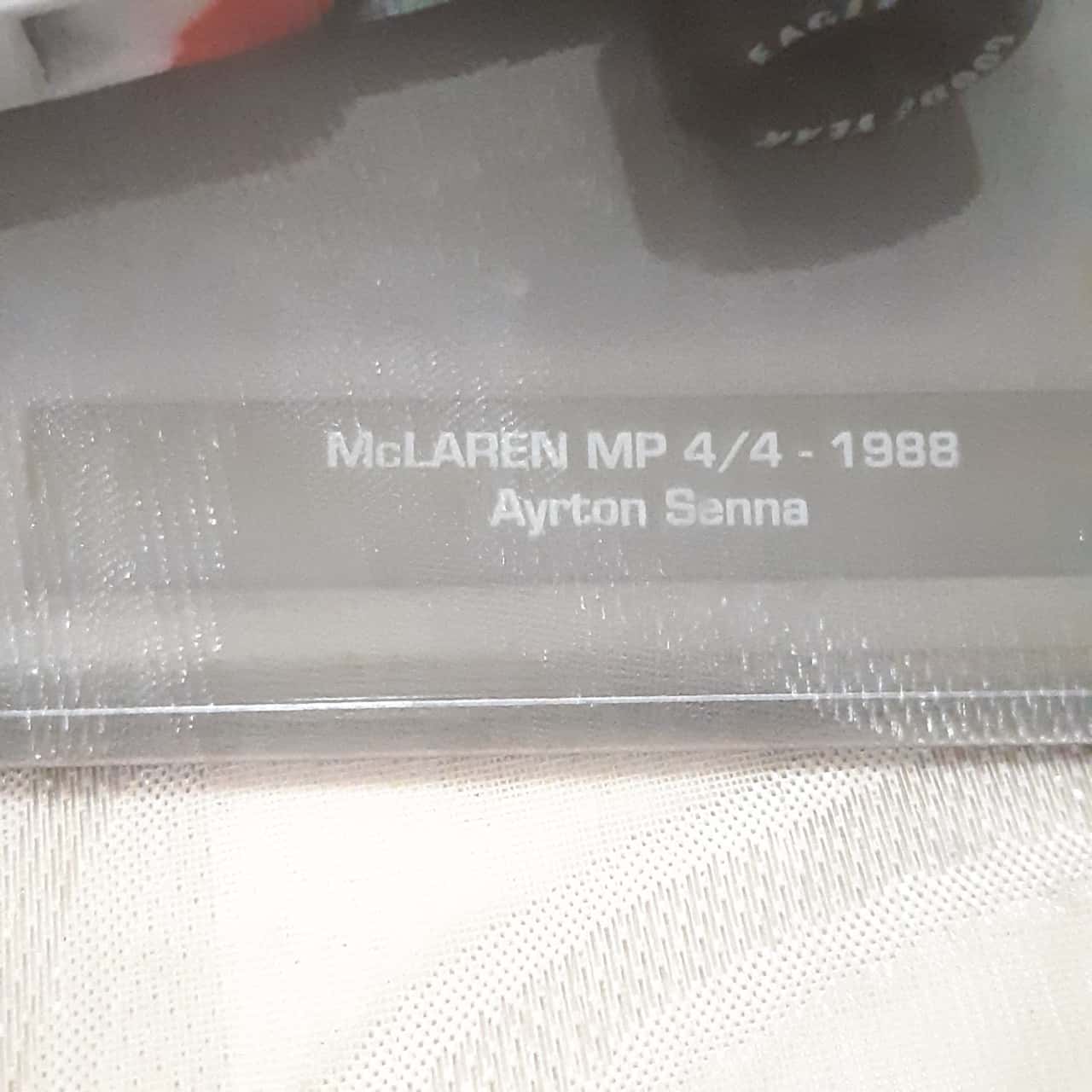 McLaren MP4/4 - 1988 Ayrton Senna Formula 1 Model Car(s)