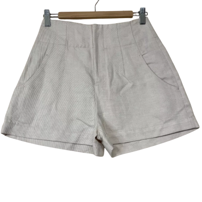Brand New - Seed Linen Blend Shorts - Size 6