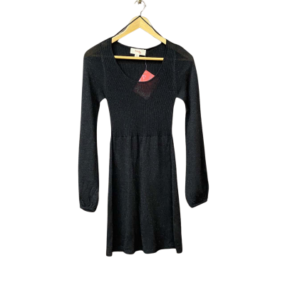 BNWT Kenji Womens Size 8 Black Lurex Dress 