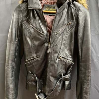 L’Aurore Womens  Size 1 Fine Leather Jacket