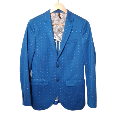 Giovani Mens  Size S Blue Blazer