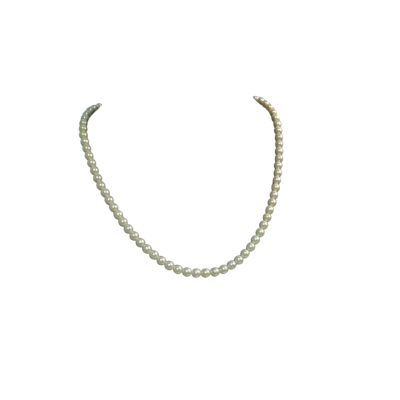  Womens Faux Pearl Necklace