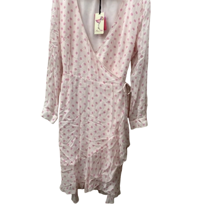 Alannah Hill Womens  Size 14 crossover Cocktail Dress Pink  
