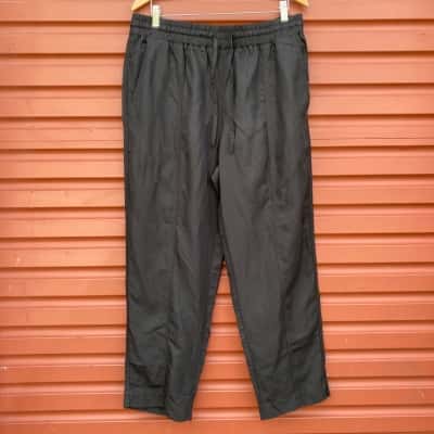 Country Road Womens Size 14 Black Panelled Pants