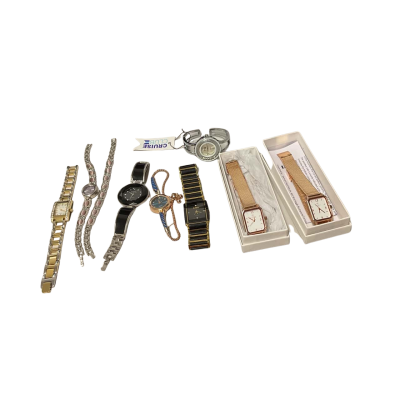  assorted Watches and bracelet Multicoloured 