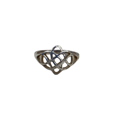  Womens Vintage Celtic Ring Sterling Silver Stamped 925
